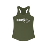 Urban's Edge Logo Women's Racerback Tank - UrbansEdgeTattoo