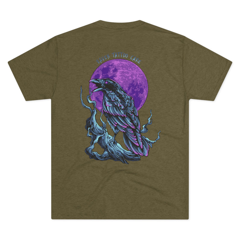 Unisex Raven Tri-Blend Crew Tee