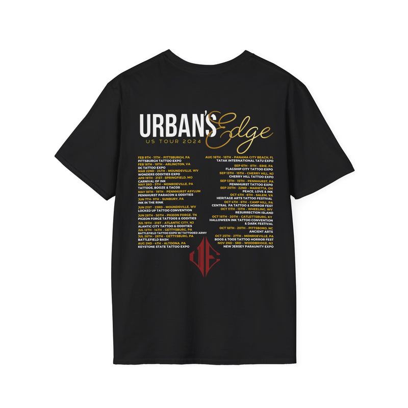 URBAN's EDGE US TOUR 2024 Unisex Softstyle T-Shirt