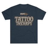 Unisex Tattoo Therapy Tri-Blend Crew Tee - UrbansEdgeTattoo