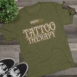 Unisex Tattoo Therapy Tri-Blend Crew Tee - UrbansEdgeTattoo