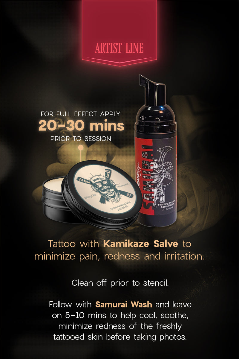 Kamikaze Tattoo Numbing Salve